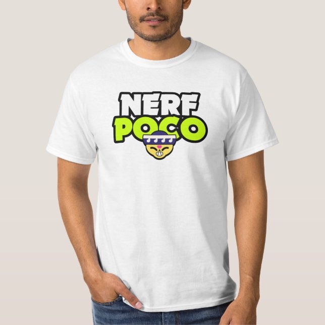 Brawl Stars T-Shirt Nerf Poco (Framsida)