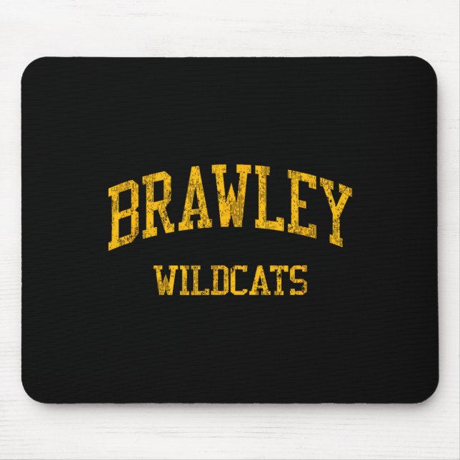 Brawley High School Hs Ca Grafisk Konst Musmatta (Framsidan)