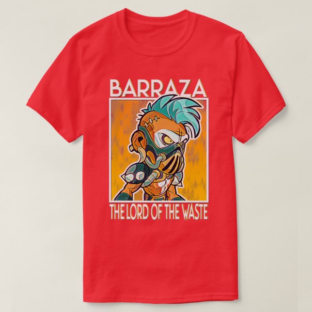 Brawlhalla Barraza Slösade Gud T Shirt (Design framsida)