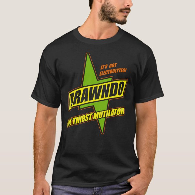 Brawndo Classic T-Shirt (Framsida)