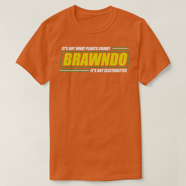 Brawndo från Idiokrati T Shirt (Design framsida)