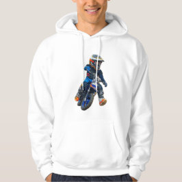 Braxton #18 Michigan MX Boyz White Hoodie