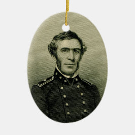 Braxton Bragg Julgransprydnad Keramik