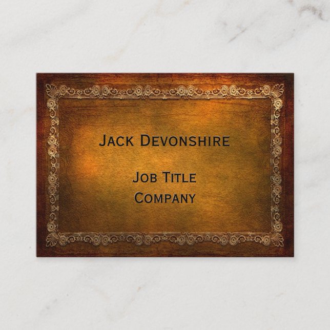 Braxton II anpassade Visitkort (Framsida)