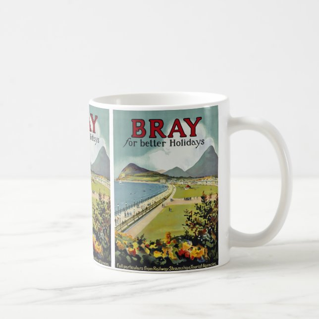 Bray ~ för bättre helgdagar kaffemugg (Höger)
