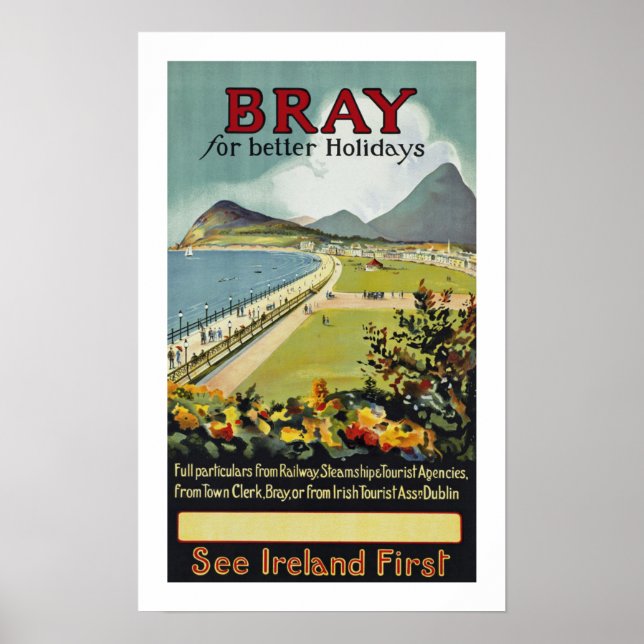 Bray ~ för bättre helgdagar poster (Framsidan)