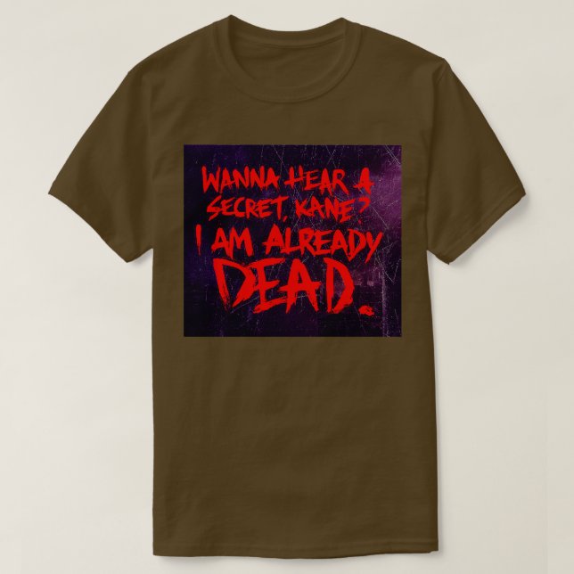 Bray Wyatt vill höra en hemlig TShirt T Shirt (Design framsida)