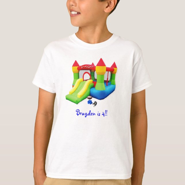 brayden utslagsplatsen, Brayden är 4!! Tee (Framsida)