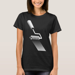 brayer träsnitt som printmaking t shirt