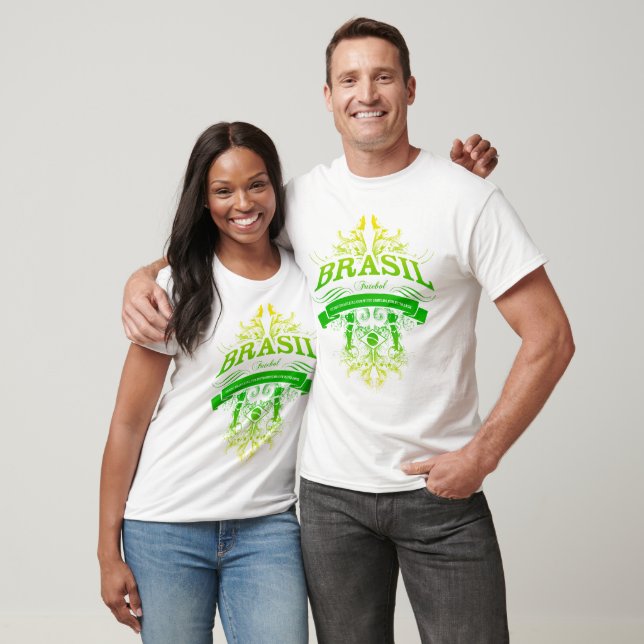 BRAZIL - Brasil Futebol Tee (Unisex)