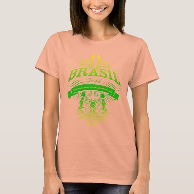 BRAZIL - Brasil Futebol Tröja (Framsida)
