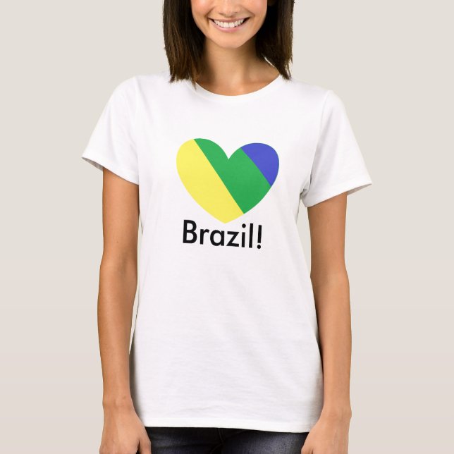 brazil, Brasil! T-shirt (Framsida)