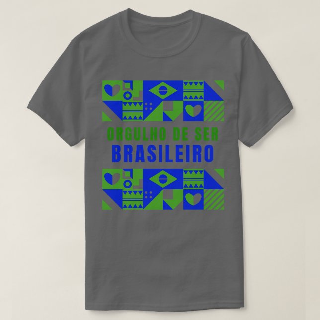 brazil brazilian brasil t shirt (Design framsida)