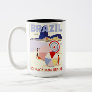BRAZIL COPACABANA Två-Tonad MUGG
