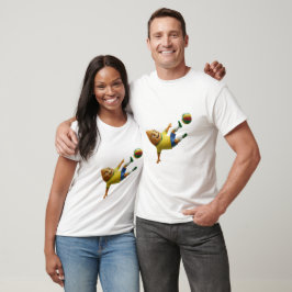Brazil Coxinha Soccer Mascot T-Shirt - Group C