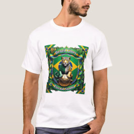 Brazil Eternal Jaguar Ascent, Brazilian Gift T Shirt