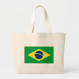 brazil flagga jumbo tygkasse