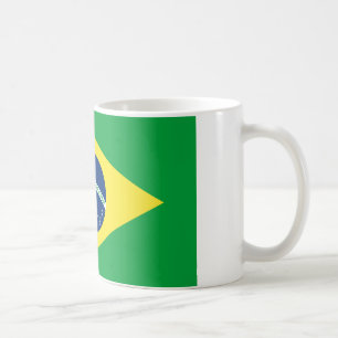 brazil flagga kaffemugg