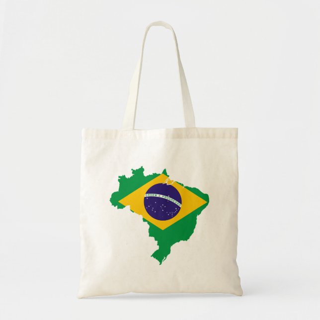brazil flagga karta tygkasse (Framsidan)