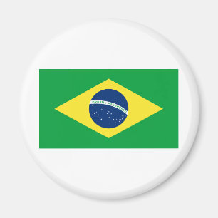 brazil flagga magnet