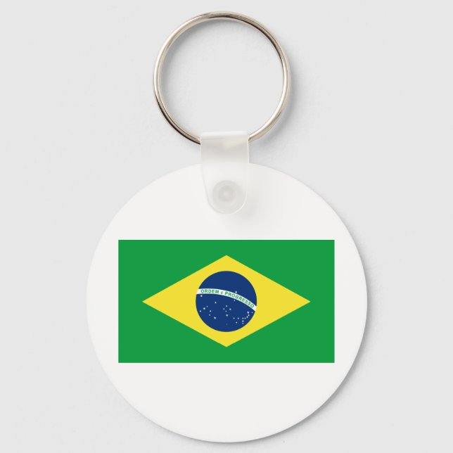 brazil flagga nyckelring (Framsida)