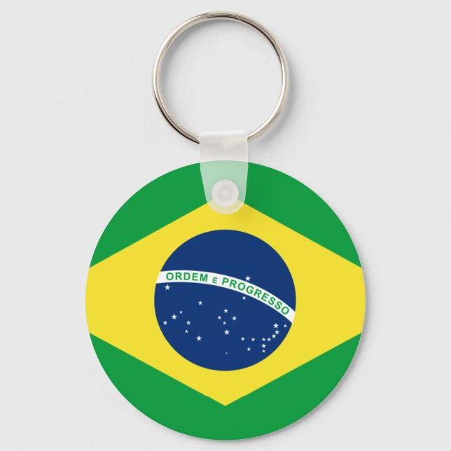 brazil flagga nyckelring (Framsida)