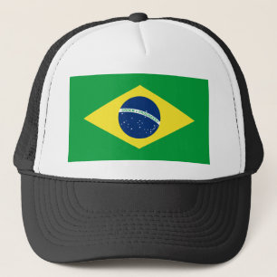 brazil flagga truckerkeps
