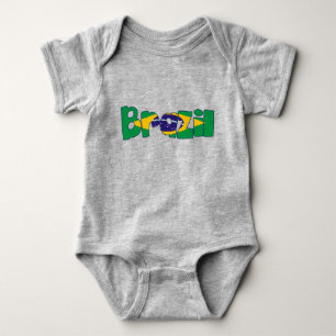 brazil flaggatext t shirt