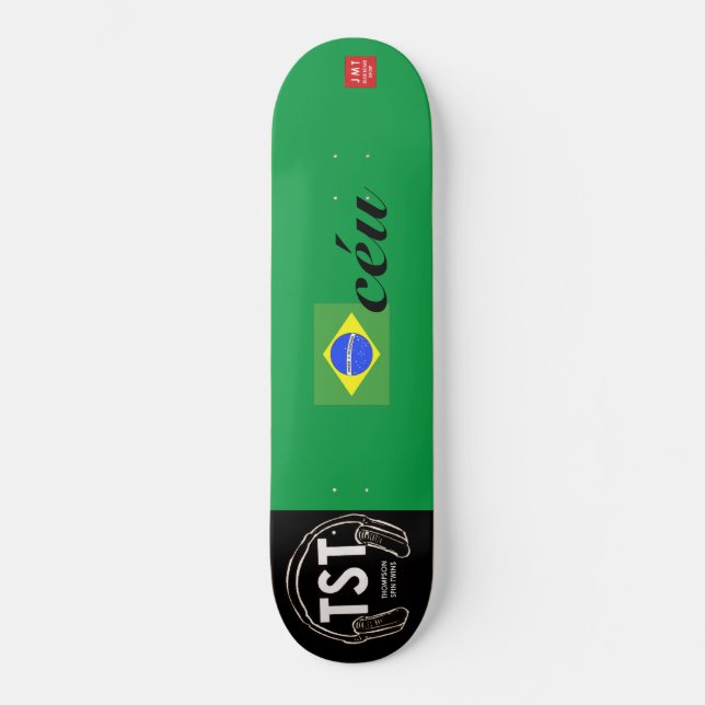 BRAZIL HEAVEN/JMT SKATEBOARDS (Framsida)
