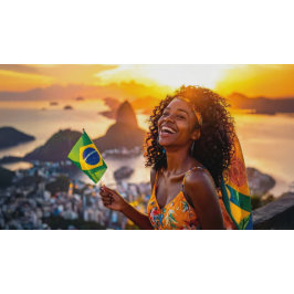BRAZIL - I LOVE BRAZIL LUMBARKUDDE