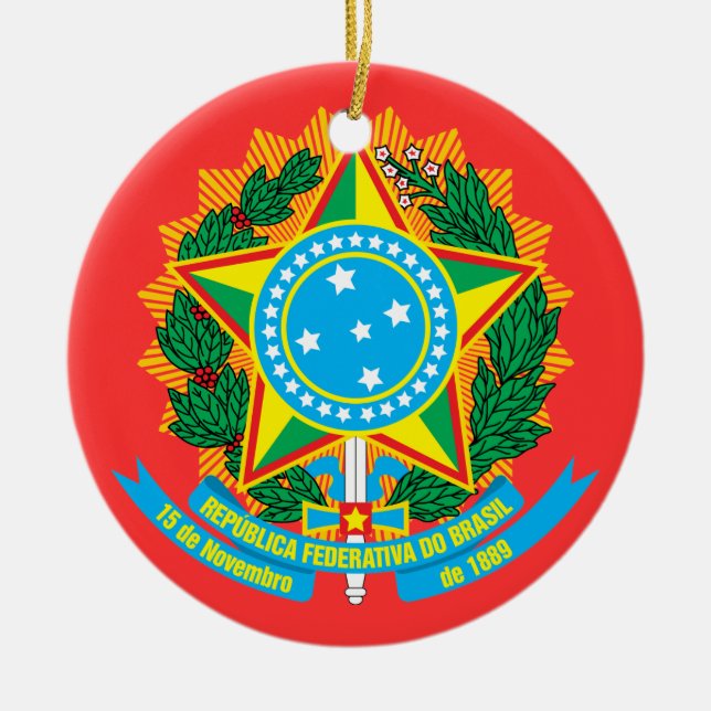 BRAZIL*- Jul Ornament / Brasil Enfeite Natal (Framsidan)