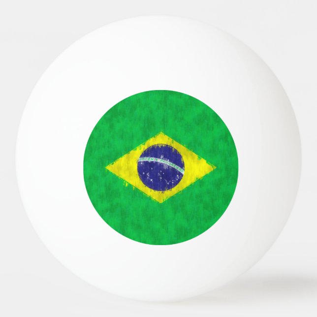 Brazil Oil Painting Drawing Pingisboll (Framsidan)