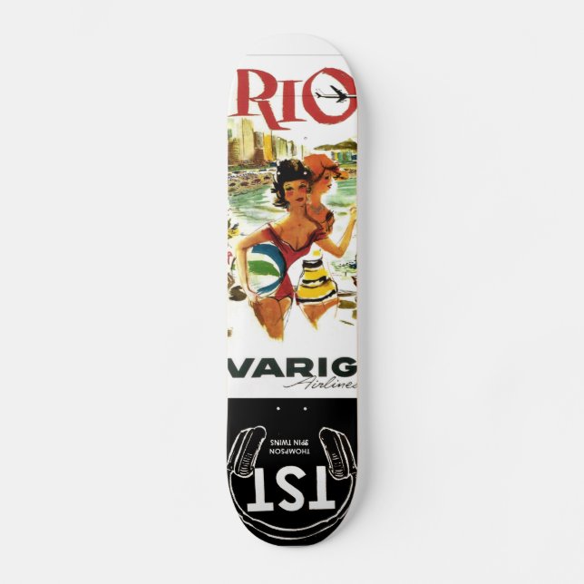 BRAZIL RIO Skateboard (Framsida)