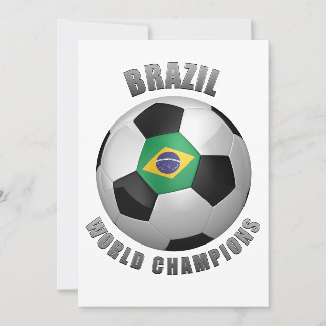BRAZIL SOCCER CHAMPIONER (Framsida)