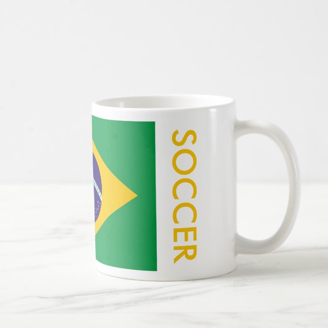 BRAZIL SOCCER KAFFEMUGG (Höger)