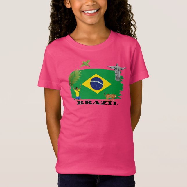 BRAZIL T SHIRT (Framsida)