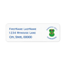 Brazilian Angel Hanukkah Flag Personalized