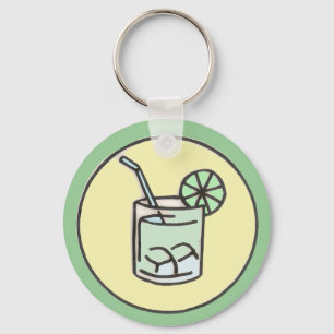 brazilian caipirinha cocktail nyckelring