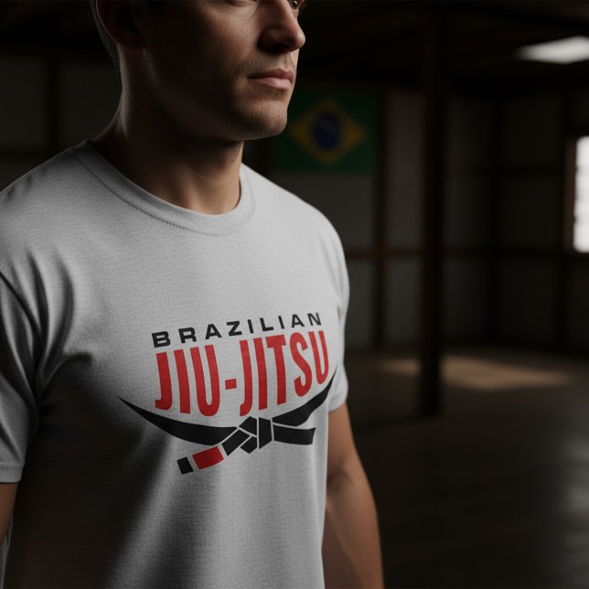 Brazilian Jiu-Jitsu BJJ Black Belt T Shirt (Skapare uppladdad)