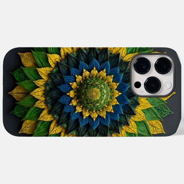 Brazilian Leaf Mandala - Phone Case (Baksida (horisontell))
