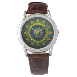 Brazilian Leaf Mandala - Watch Armbandsur