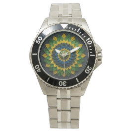 Brazilian Leaf Mandala - Watch Armbandsur