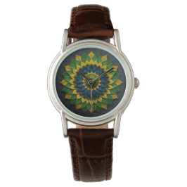 Brazilian Leaf Mandala - Watch Armbandsur