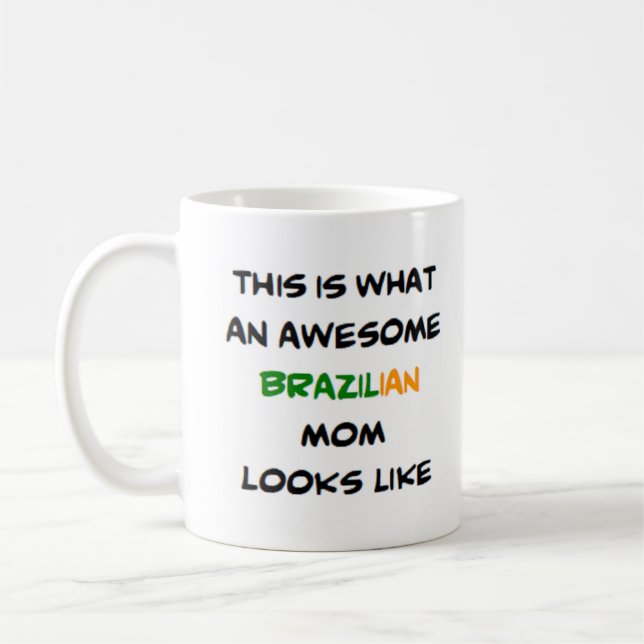 brazilian mamma, fantastisk kaffemugg (Vänster)