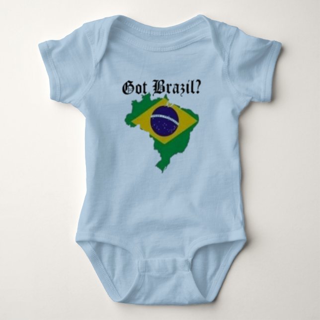 Brazillian babyT-tröja (har Brasilien) Tee (Framsida)