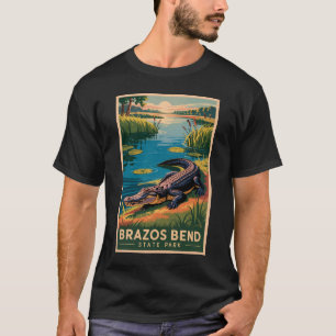 Brazos Bend State Park Texas Resa Konst Vintage T Shirt
