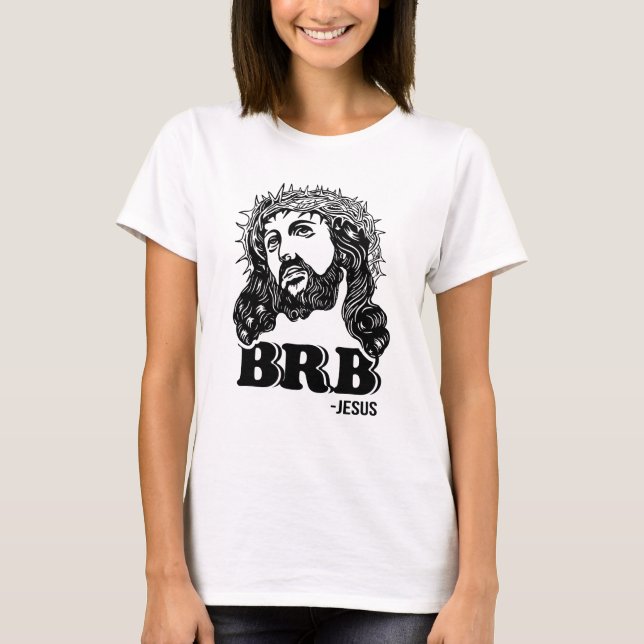 BRB-, Jesus T-shirt (Framsida)