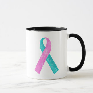 BRCA-DNA strandar bandet Mugg