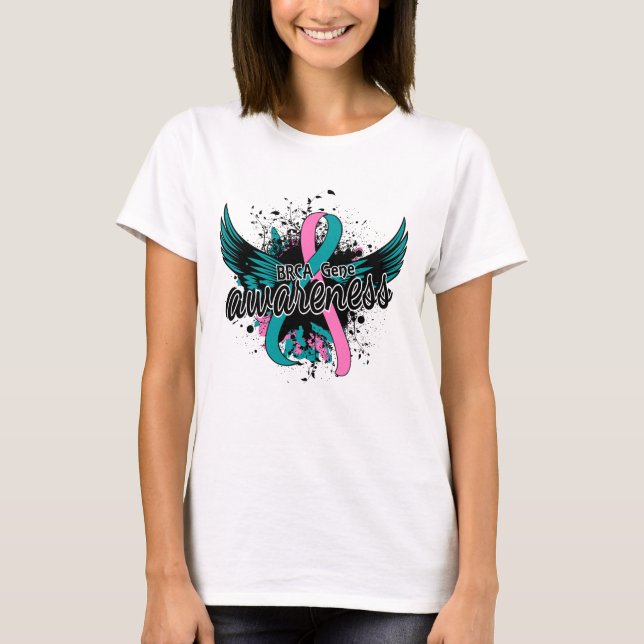 BRCA Gene Awareness 16 Tee Shirt (Framsida)