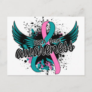 BRCA Gene Awareness 16 Vykort